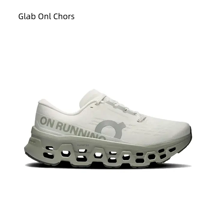 Muted Pale Gray Performance Running Trainers Breathable Mesh Upper Multi-Hole Shock Absorb Midsole Anti Slip Outsole Minimalist Low Top Workout Casual Sneakers