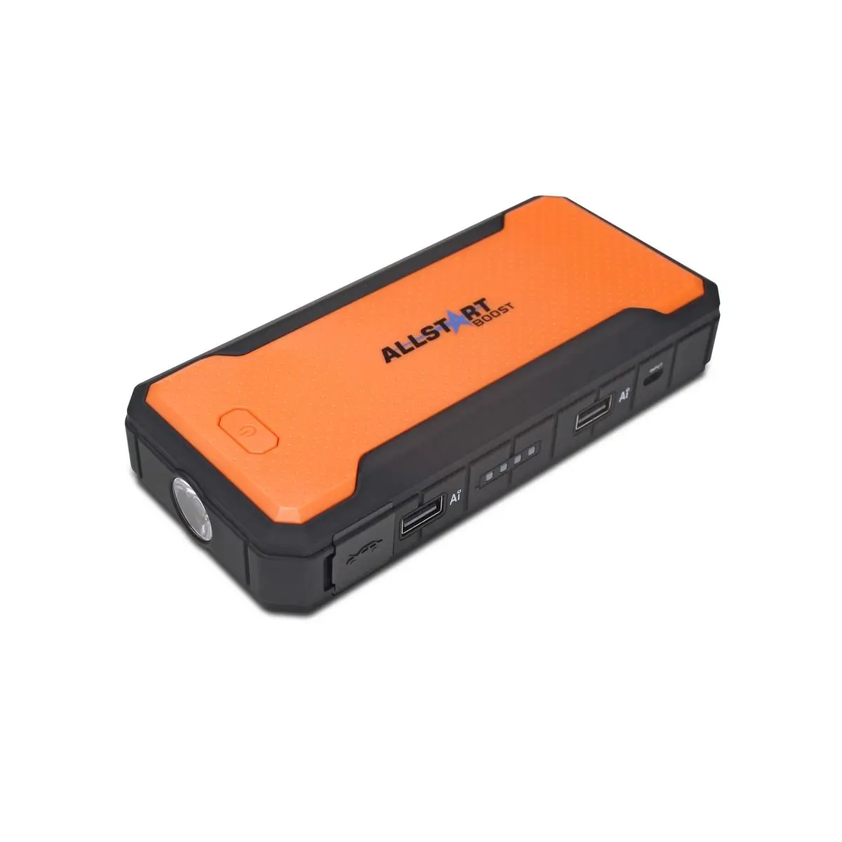 Cal-Van Tools CAL-550 BOOST 12000 12V Compact Long-Lasting Car Battery Jump Starter for Cars, with Jumper Cables, 3-Mode LED Light Flashlight, USB Port