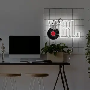 Professional Audio Sign Neon Lights, Music Store Wall Sign Decoration, Adjustable Lighting Decoration to Cater to Environmental Decoration, Used for Men's Caves, Service Places, Music Room gifts.