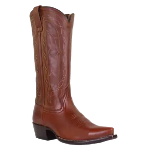 HYER Ladies Wildcat Whiskey Brown Western Boots HW56035