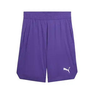 PUMA Mens Rtg Shiny 10 Inch Shorts Casual Bottoms Casual - Purple