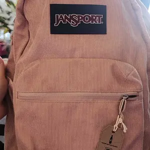 JanSport Backpack Corduroy Gym School 15"-Laptop Cross Town 17"