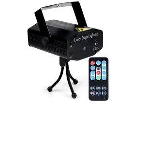 Party lights Strobe Stage Lights Disco DJ Lights Sound Activated with Remote Control Projection