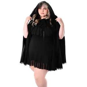 Kiki Lace Trim Cape