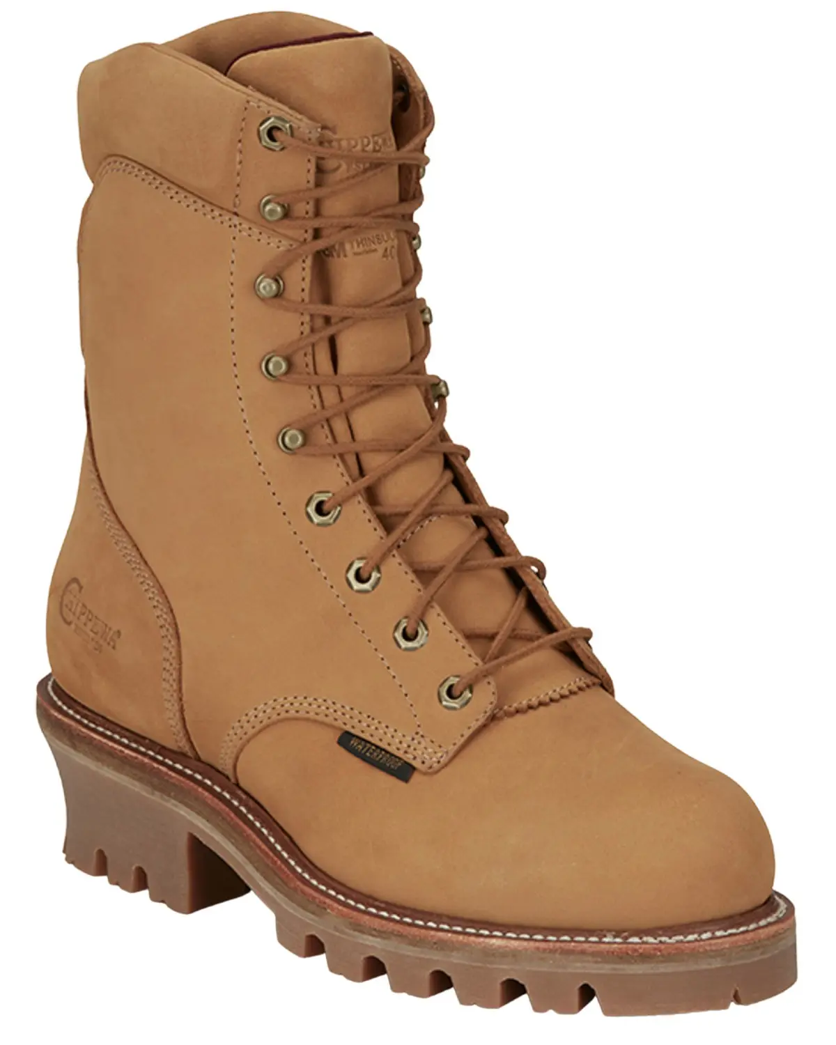 Chippewa Men's Men'S 9" Super Dna Lace-Up Waterproof Work Boot Steel - 59417