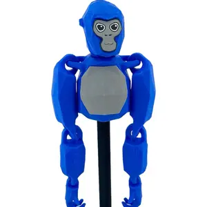 Gorilla Tag With Rotatable Head 6” Inch Figurine