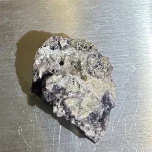 Natural Mineralized Quartz Cluster with Crystal Pockets  Arizona +dark manganese