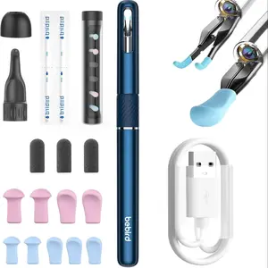 Beibird Note 5 Ear Canal Cleaner with Full-Direction Tweezers, Fhd Camera, Iot Enabled Mirror, Magnetic On/off Lid, Remote Video Support