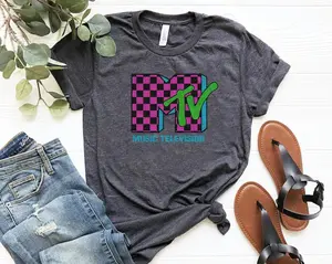 Mtv Funny Design Shirt, 90s MTV Cool Graphic Tees, Band tee, )0's Party Shirt,,unisex tee, Gift For Mtv Fun