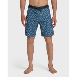 Quiksilver | Ocean Mayhem 19" Boardshorts | Men's SURFSILK Performance Fabric Stretch Fit | Surf & Swim & Beach Days