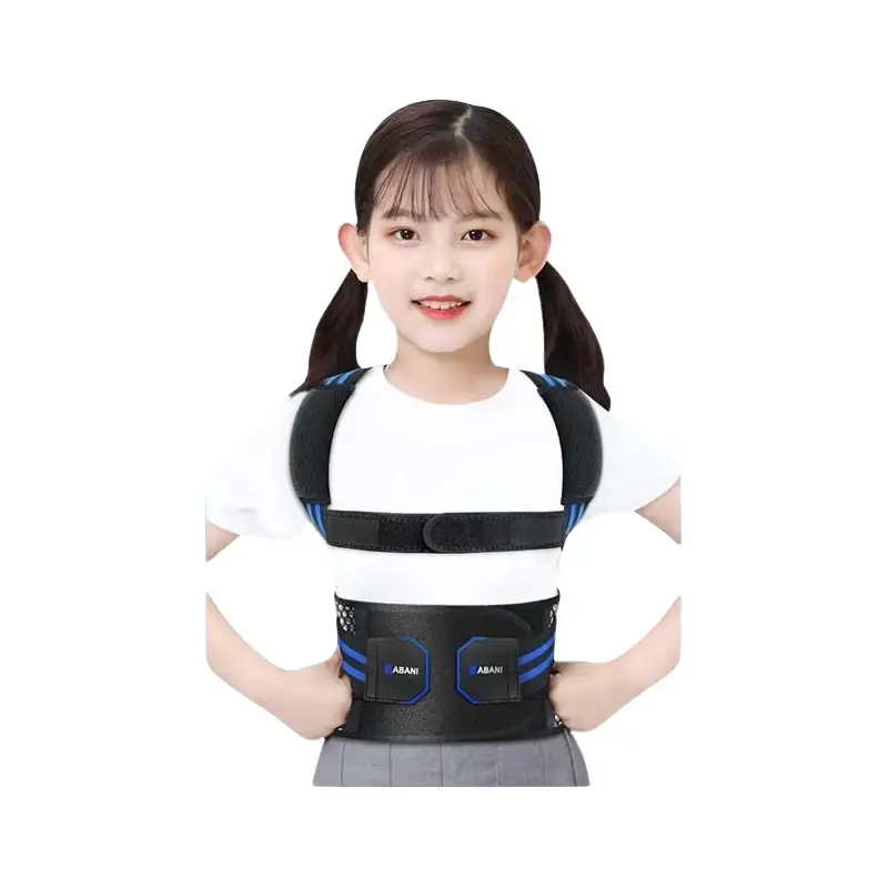Children's Hunchback Open Shoulder Posture Strap S Code 20-27.5kg Smart Corrector for Healthy Spinal Alignment & Tech-Neck Prevention
