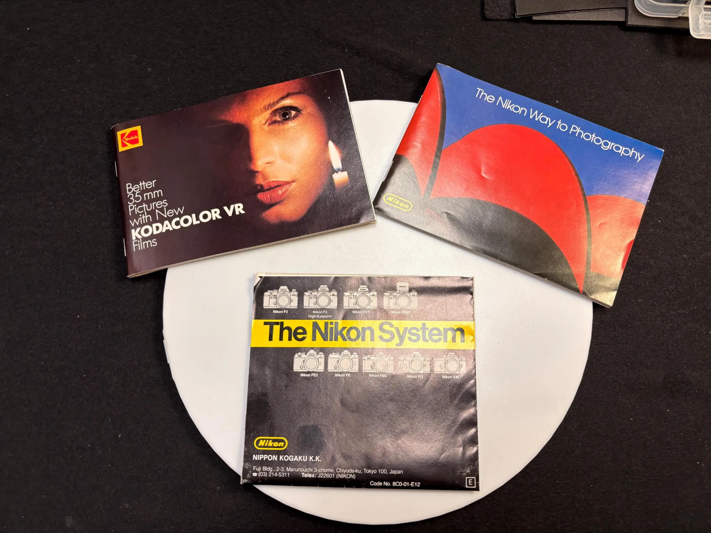 Vintage Nikon Photography Book Bundle: System Guide & Kodak Manual