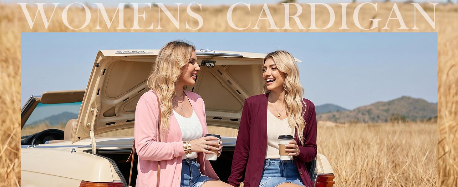 GRECERELLE Womens Lightweight Long Sleeve Cardigan with Pockets | Button Front V Neck Cardigans, Soft Business Casual Trendy Layering Sweater