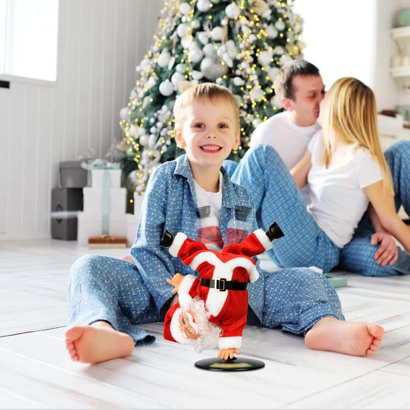 Singing Dancing Santa Plush / Reindeer, Spinning Tree Toy - Twerk Butt Design, Fun Christmas Party Decoration for Festive Gatherings Singing Dancing Santa Plush / Reindeer, Spinning Tree Toy - Twerk Butt Design, Fun Christmas Party Decoration for Festive Gatherings