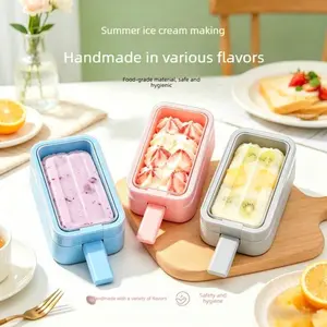 soft silicone ice pop molds, popsicle molds, and homemade ice cream molds for home use.
