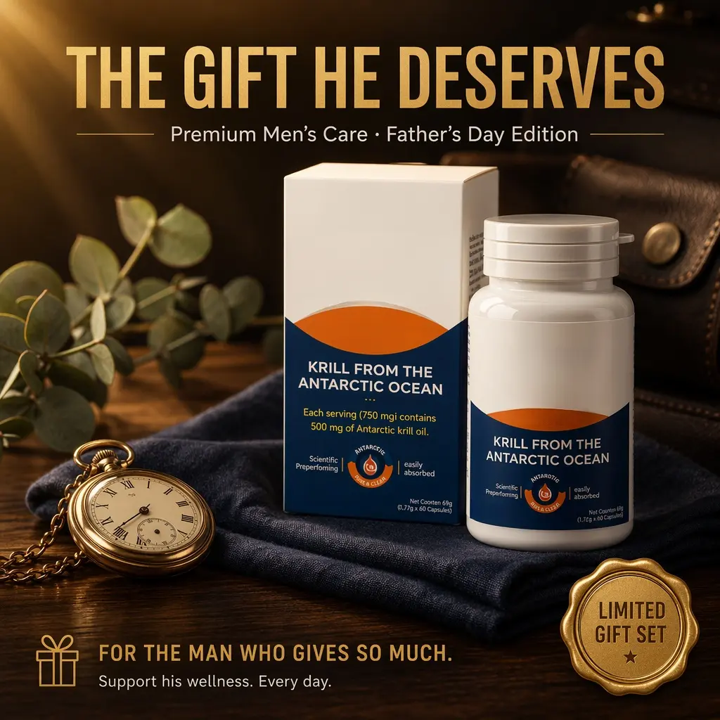 [father's day gift]Men's Skincare Oil, containing Krill Oil Cleansing