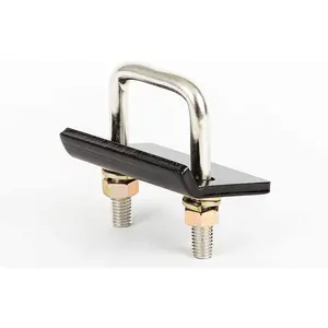 Hitch Mount Stabilizer for 1.25" to 2" Hitch Receivers, Black