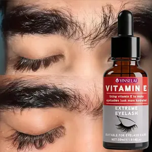 Brow Lash Essence 30ML, Natural Ingredients, Dropper Design, Nourishes Eyelashes and Brows, Repairs Split Ends, Thickens Hair, Long-Lasting Curl