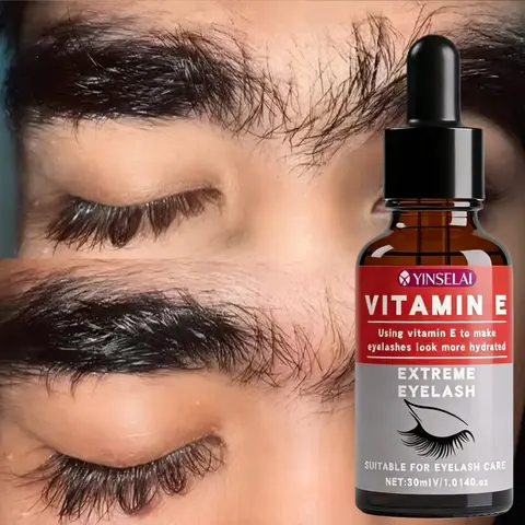 Brow Lash Essence 30ML, Natural Ingredients, Dropper Design, Eye Lash Caring, Nourishes Eyelashes and Brows, Repairs Split Ends, Thickens Hair, Long-Lasting Curl, Thicker Lashes, Lash Enhancer
