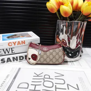 Pre-owned GUCCI Canvas Shoulder Bags Ophidia Mini Coated Shoulder Bag T10173785