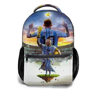 messi--Backpacks for Girls, Cute School Backpack for Girls Boys, Aesthetic Bookbag for Teens, Lightweight Classic Backpack for Travel, Work, Picnic A-92