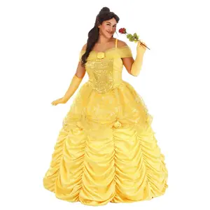 Plus Size Premium Belle Costume for Women (© Disney)