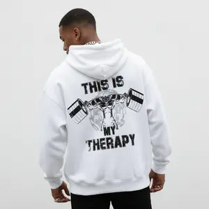 Men's Athletic Motivational Graphic Cotton Blend Black Long Sleeve Pullover Regular Fit Soft Breathable Durable Print Everyday Comfort Machine Washable Casual Fitness Gym Workout Hoodie