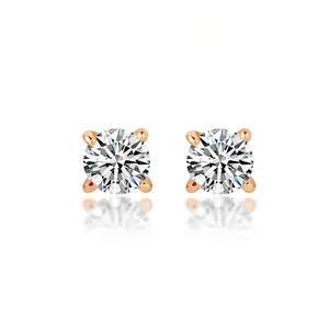 【V16-US】QuicklyDelivery|NOBonus-Four Claw Cubic Ziconia Earrings - Modern and chic, suitable for formal occasions, elegant design and exquisite craftsmanship. springtok