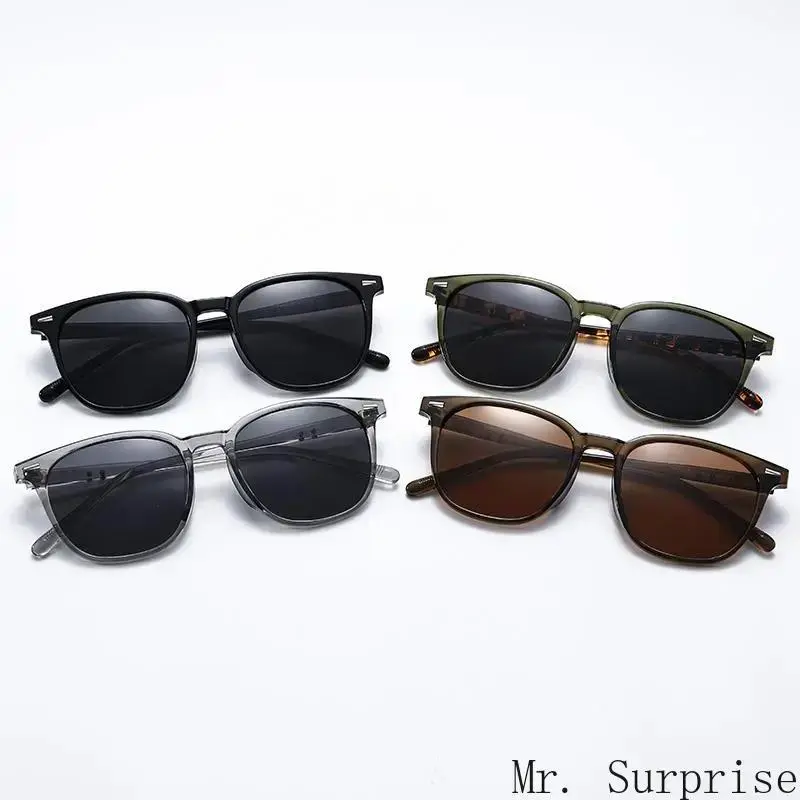 4-Pack Ultra Light Square Sunglasses - Women's, Men's, Bulk Anti-UV Styles with Face-Flattering Design, Trendy Natural Colors, UV400 Protection, Comfortable Wear for Daily & Outdoor Use, Sunglasses For Women, Men's Sunglasses