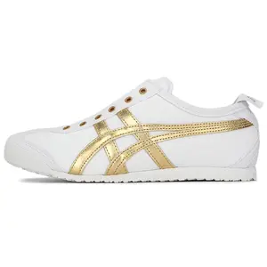 Onitsuka Tiger Mexico 66 Slip-On Leather Sneakers for Men and Women