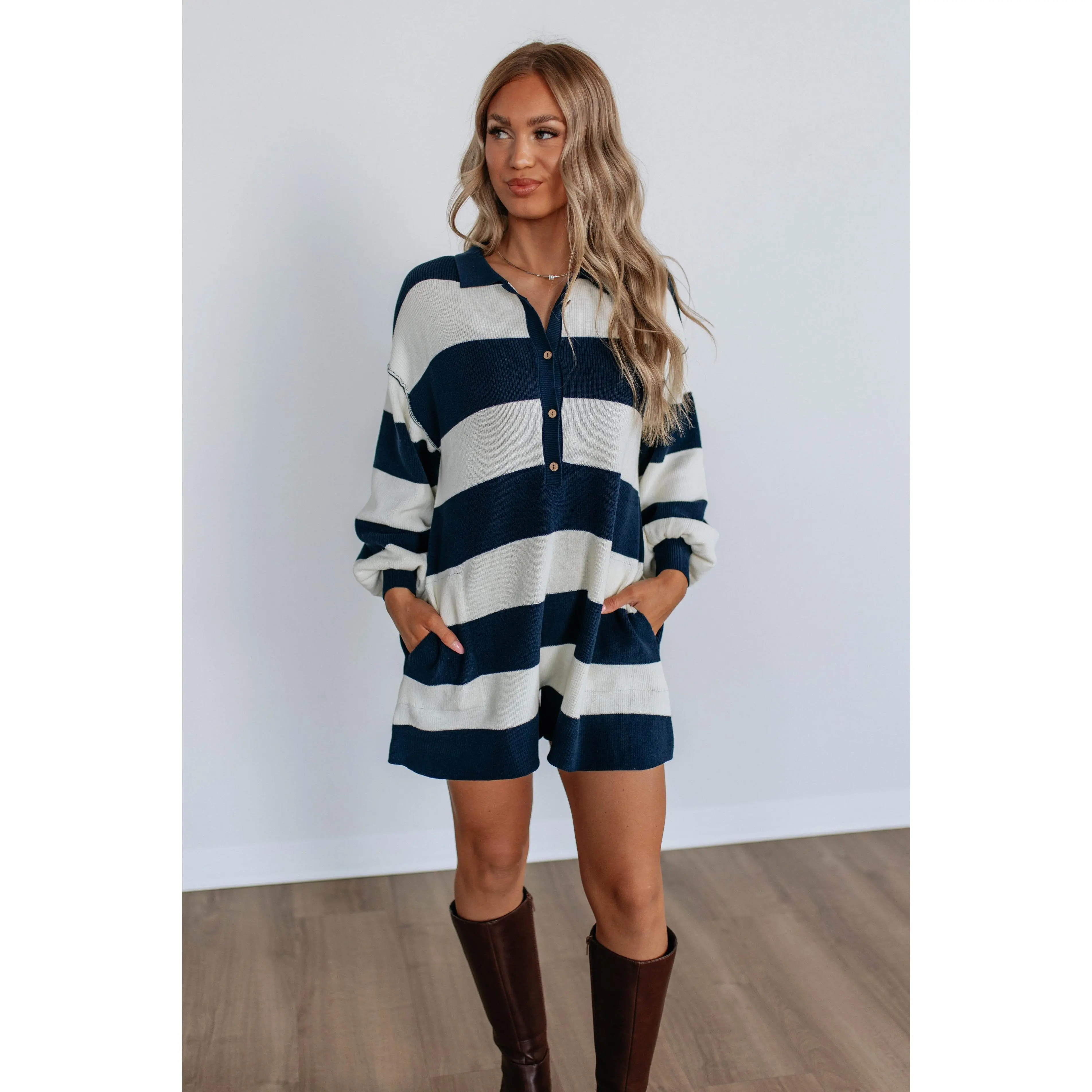 Coraline Knit Romper