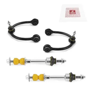 4 PC Front Upper Control Arm and Front Stabilizer Bar Link Kit GDX  97444MT