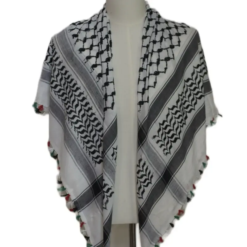 Ahla Shabab Pali Color Tassel Original Palestinian Hatta/Kuffiyeh Ahla Shabab Pali Color Tassel Original Palestinian Hatta/Kuffiyeh