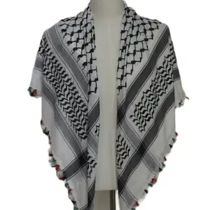 Ahla Shabab Pali Color Tassel Original Palestinian Hatta/Kuffiyeh