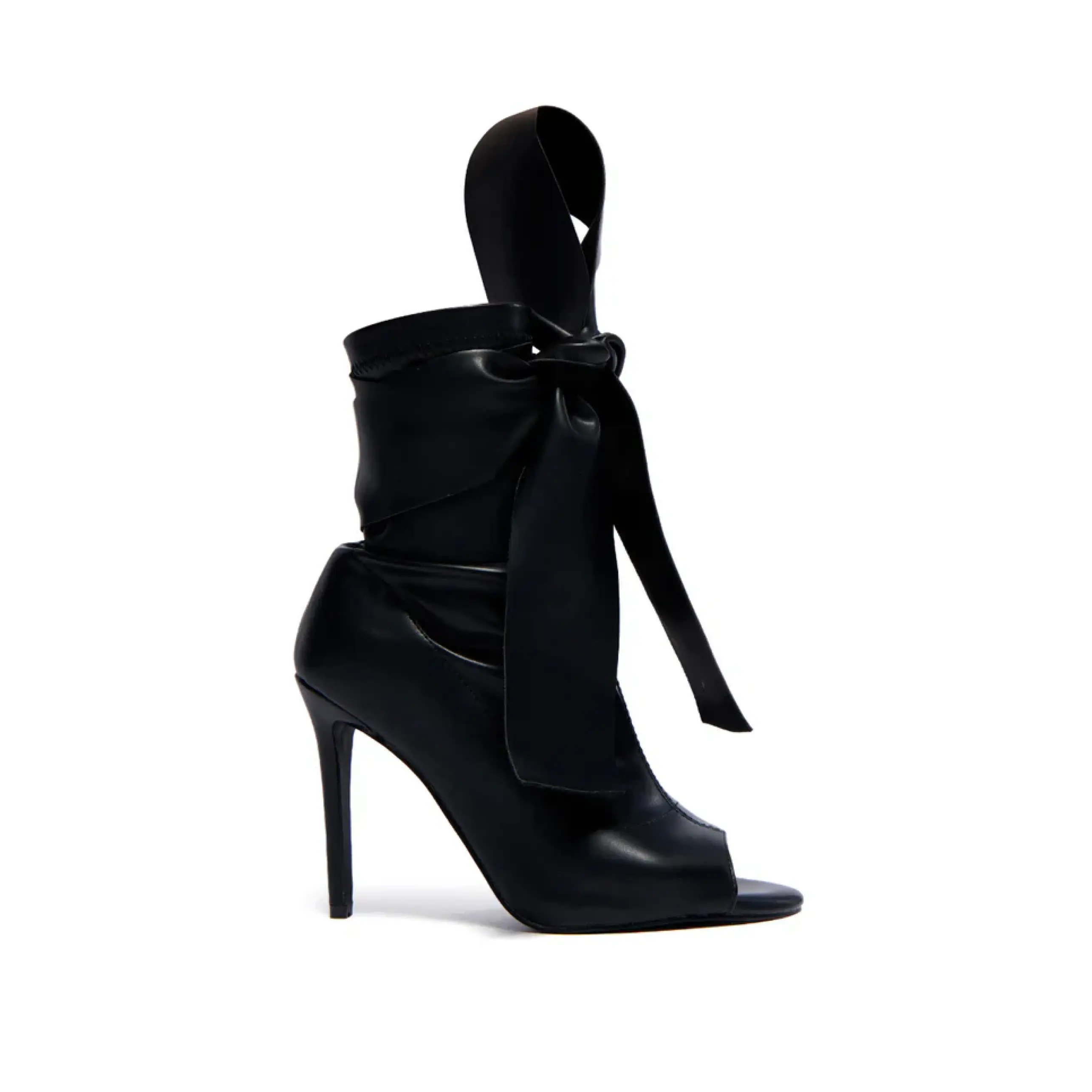 KLARICE-BLACK STILETTO BOOTIE