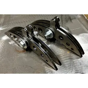 Heavy Duty Bear Claw Weld-On Hinges: Built-in Stops 1000 Gallon propane tank