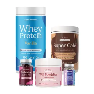 Will Powder + Vanilla Whey Protein + Super Cafe + Berberine Slim Fit + Hormonal Balance