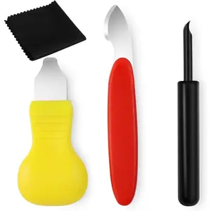 Watch Battery Replacement Repair Tool Kit Watch Opener Tool Kit - Watch Back Removal & Case Opening Tool for Accessories Replacement （Additional rag）