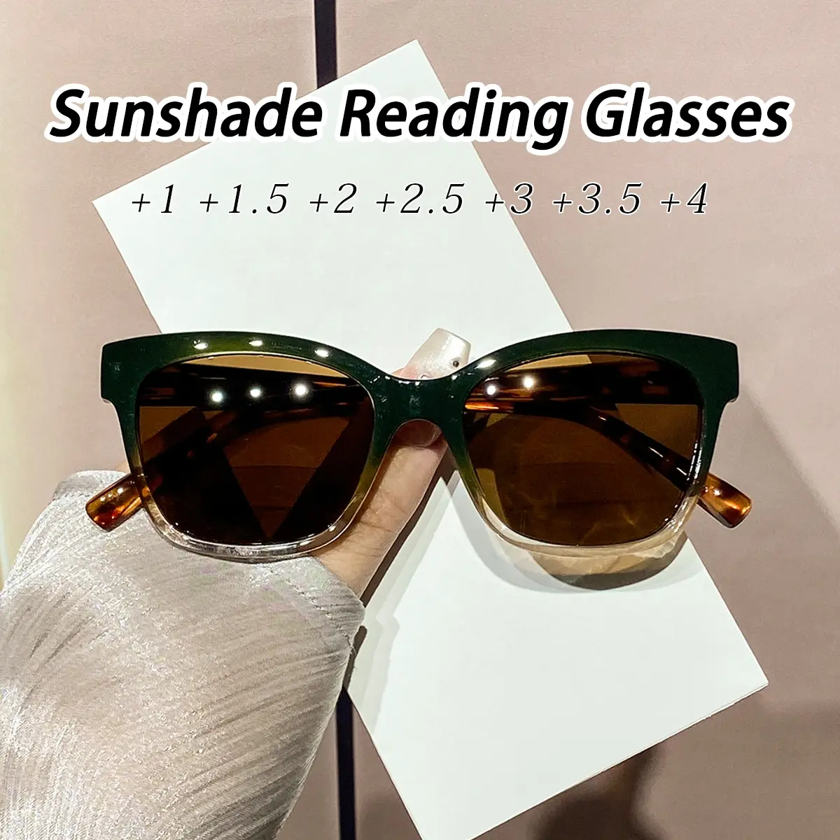 Women's Classic Retro Cat Eye Reading Glasses, Small Frame, Fashionable and Modern Design, Suitable for Near and Far Vision