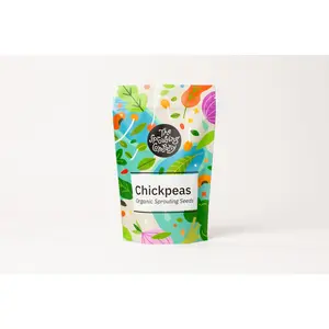 Organic Chickpeas Sprouts Sprouting Seeds