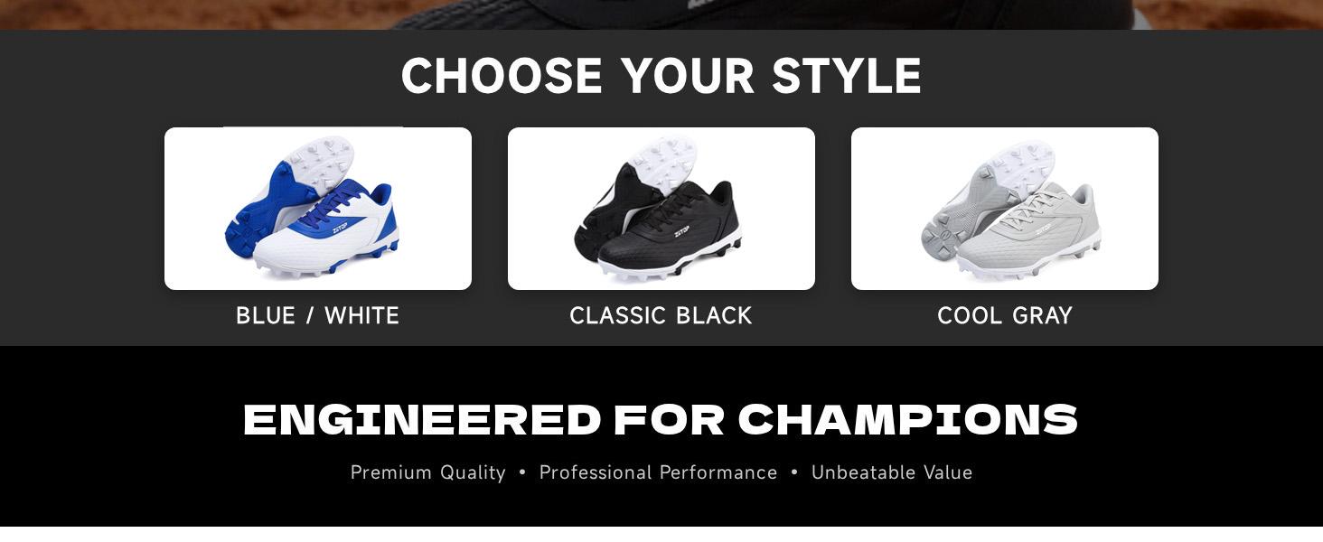 Baseball Cleats Mens Softball Cleat Turf Shoes for Men