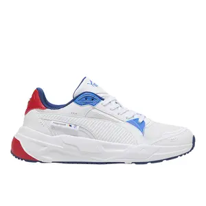PUMA Mens Bmw M Motorsport Trinity 2 Lace Up Sneakers Shoes Casual - White