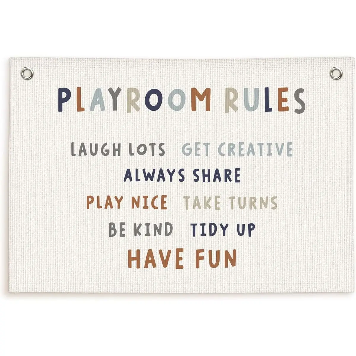 Playroom rules