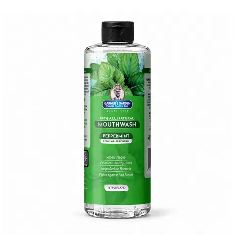 Natural Mouthwash | H2O2 | Antibacterial Fluoride-Free