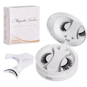 Magnetic Eyelash Curler Set - Hygienic and Convenient, Pointed Eyelash Cluster with Applicator, Eyelash Extensions, Glue-free, Waterproof. Fairy Lash Extensions Clusters Kit Spiky Volume Eyelash Cluster Set Professional Eyelash Extension Starter Kit Summe