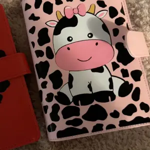 Light Pink Cow budget binder