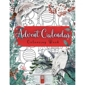 Advent Calendar Colouring Book: Christmas Mandalas for Adults Paperback – Advent Calendar, October 29, 2021