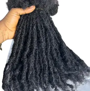 Dreadlock Extensions 6 Inches 100 Locs Black Dreadlock Extensions 6 Inches 100 Locs Black