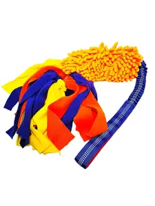 Mopey Fringe Bungee Tug Dog Toy – Soft Bungee Tug for Puppies & Training Play