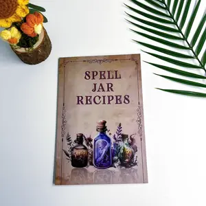Vintage Spell Jar Recipe Journal